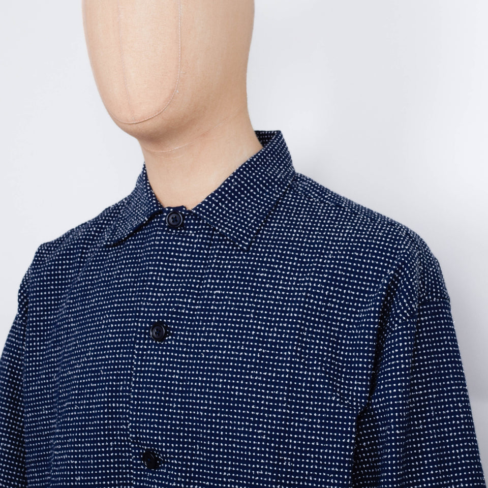 YMC PJ Shirt - Blue / White