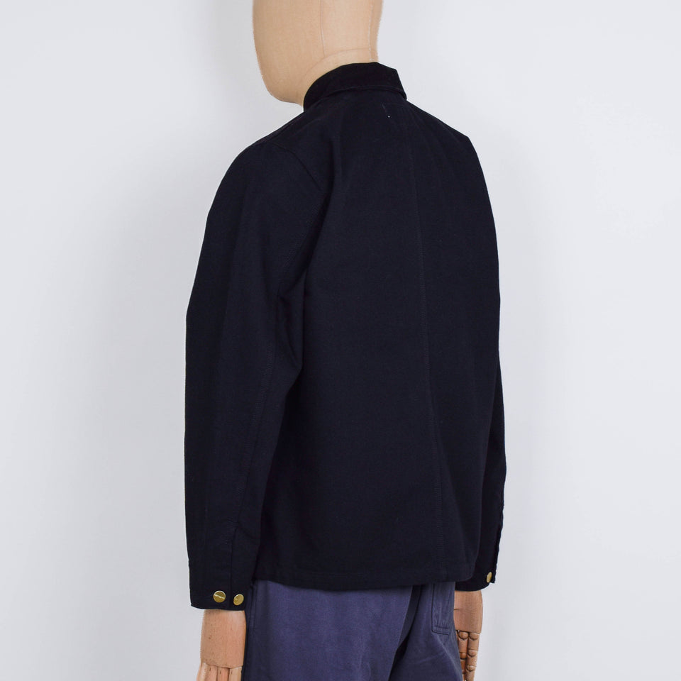 Carhartt WIP Michigan Coat - Black/ Black Rinsed