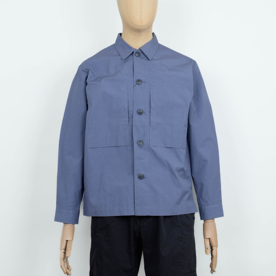 Snow Peak Cotton Ripstop Shirt - Light Blue