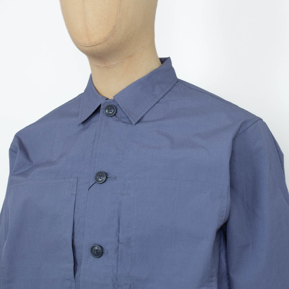 Snow Peak Cotton Ripstop Shirt - Light Blue