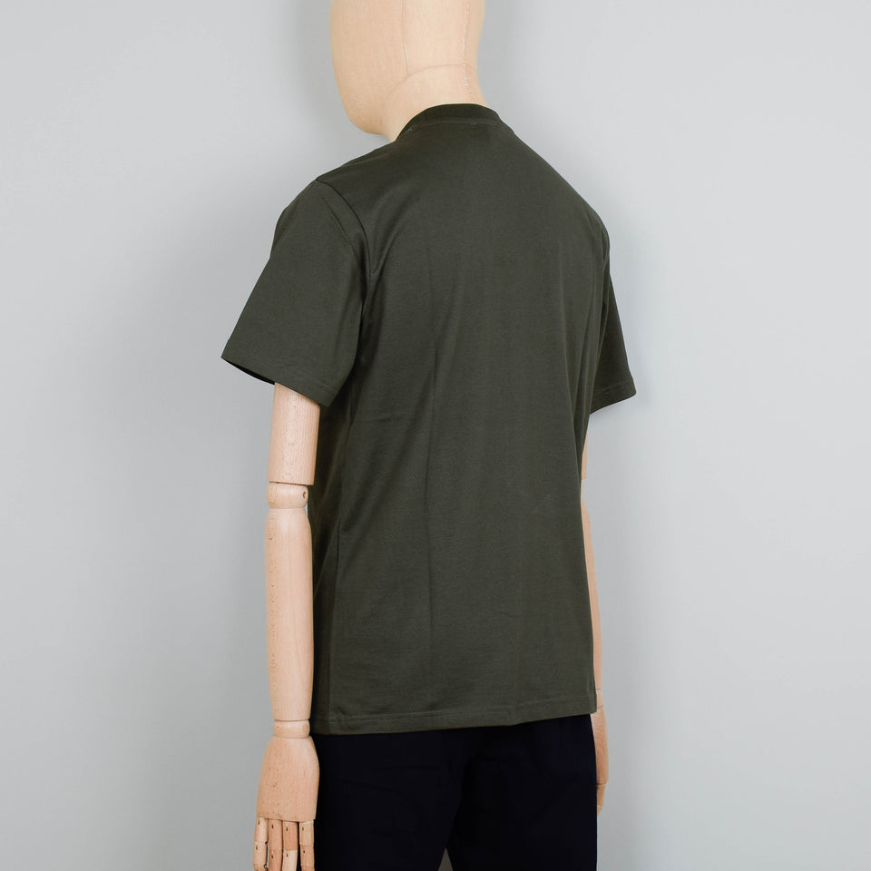 Norse Projects Johannes Pocket T-Shirt - Army Green