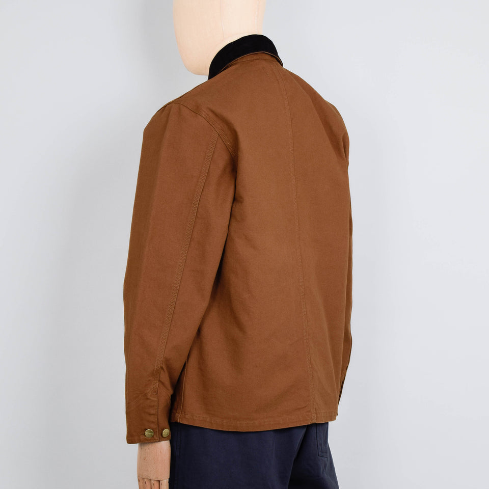 Carhartt WIP Michigan Coat - Hamilton Brown/ Tobacco Rinsed