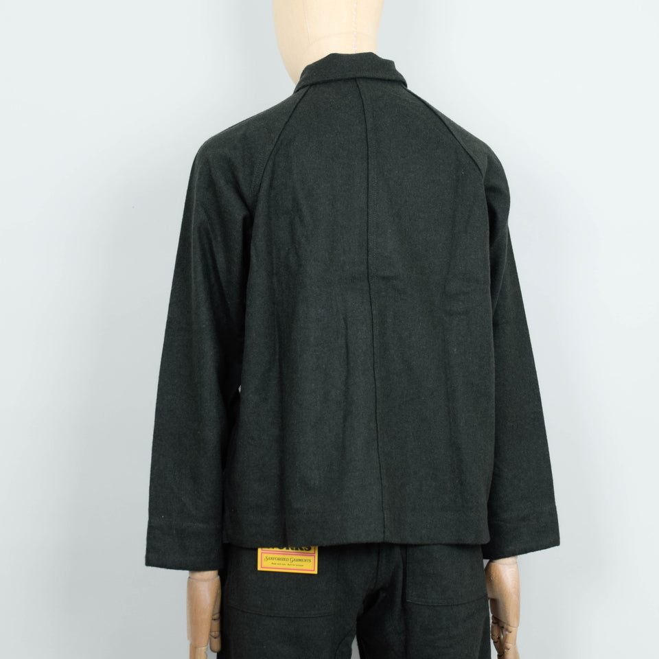 Service Works Flannel FOH Overshirt - Forest