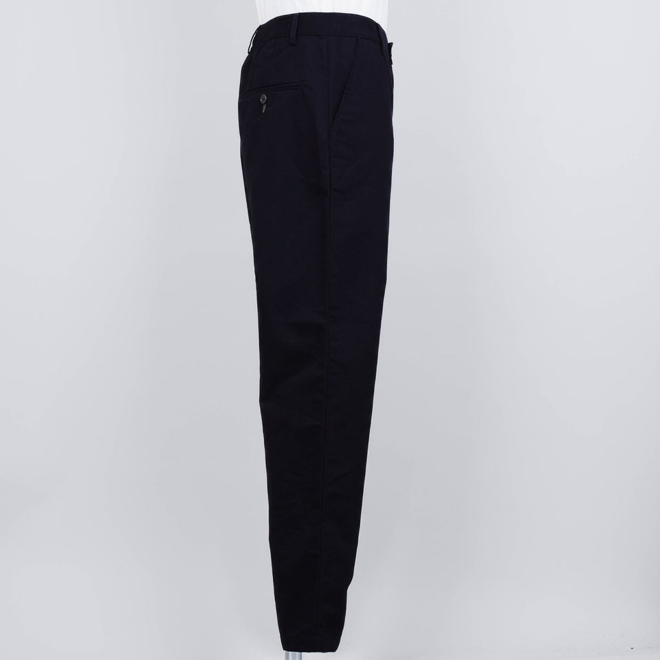 Universal Works Brushed Polytech Military Chino - Black