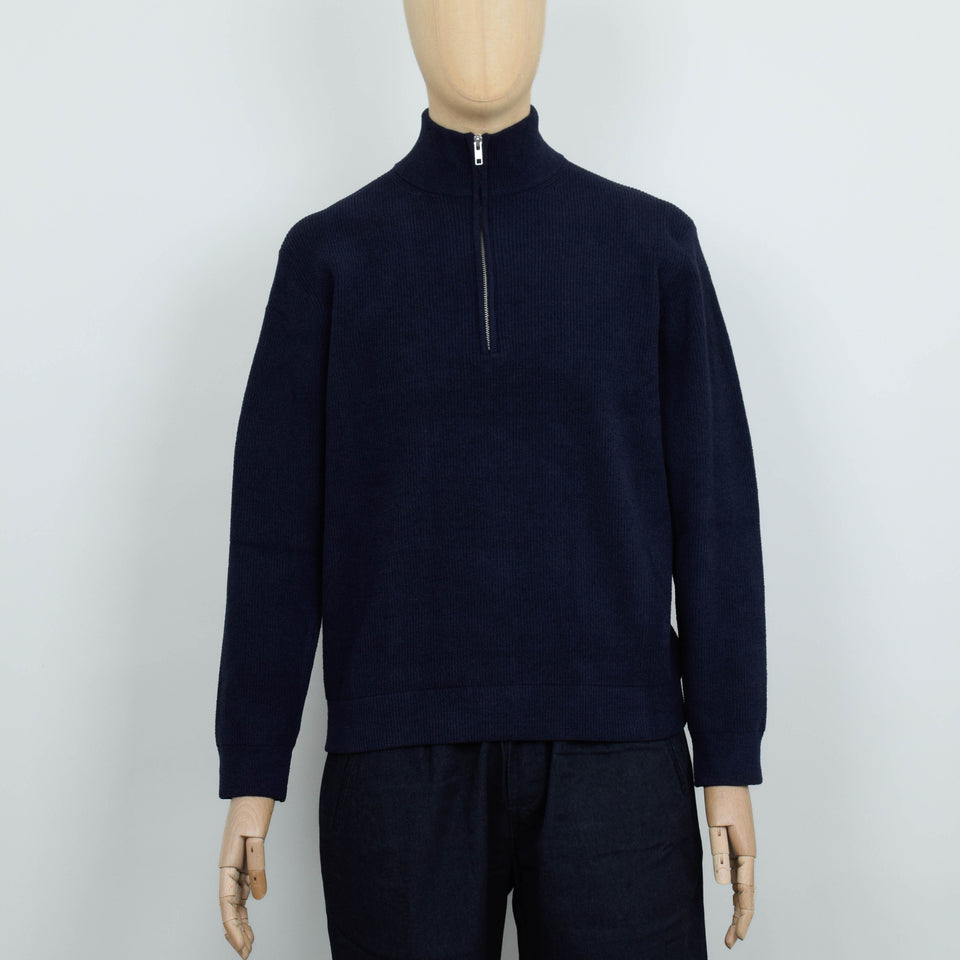NN. 07 Danny Half Zip - Navy Blue
