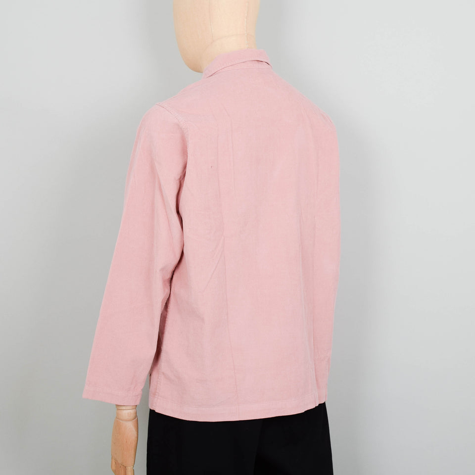 Universal Works Bakers Overshirt Fine Cord - Pink