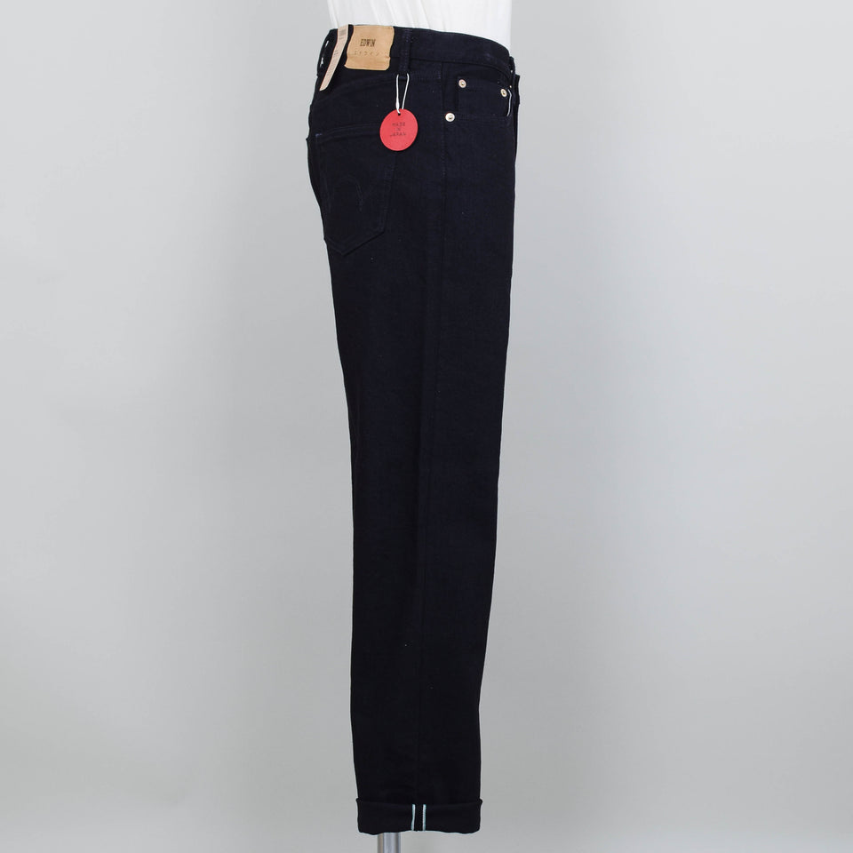 Edwin Regular Tapered - Black Rinsed (Selvage)