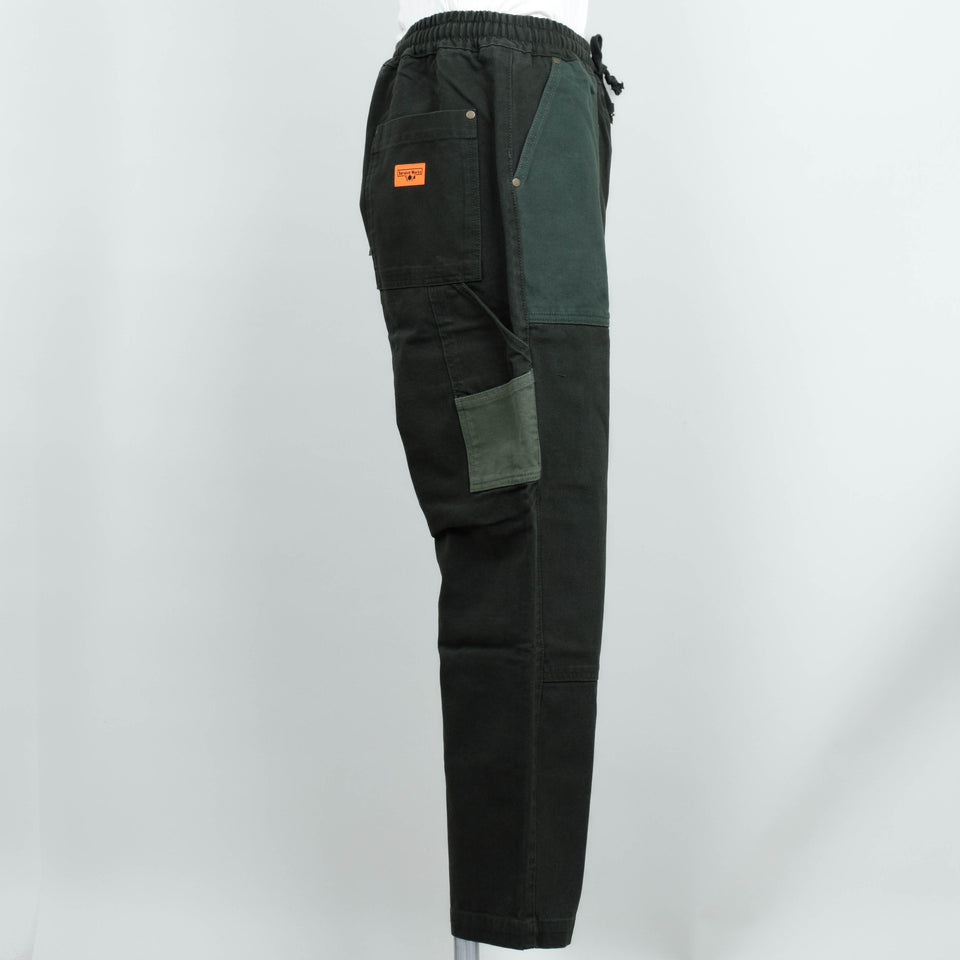 Service Works Patchwork Utility Chef Pants - Green