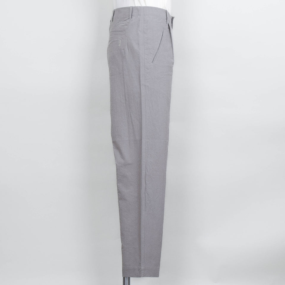 Folk Assembly Pant - Silver Grey Crinkle