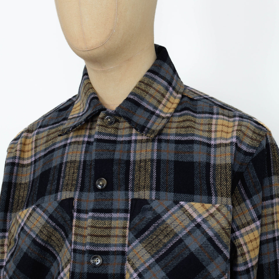 Carhartt WIP L/S Parson Shirt - Check Dusty H