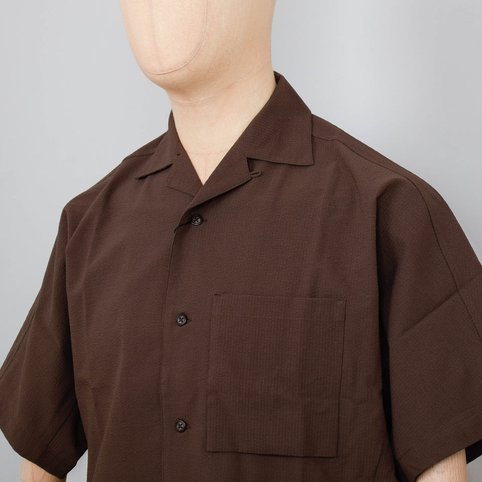 Snow Peak Airo Short Sleeve Shirt - Brown