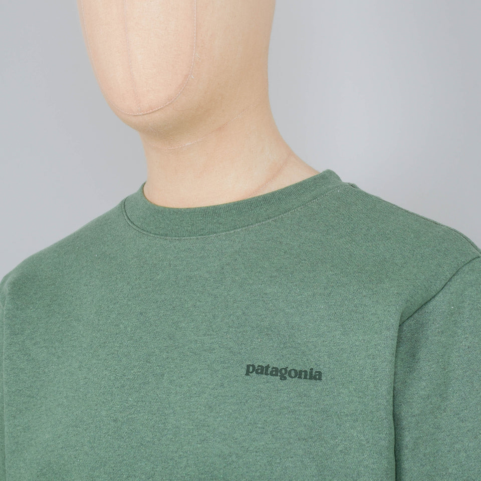 Patagonia Fitz Roy Icon Uprisal Crew Sweatshirt - Terrain Green