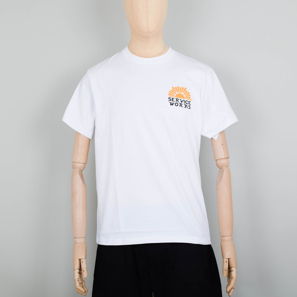 Service Works Sunny Side Up T-Shirt - White