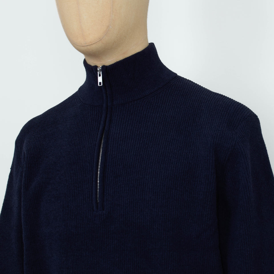 NN. 07 Danny Half Zip - Navy Blue