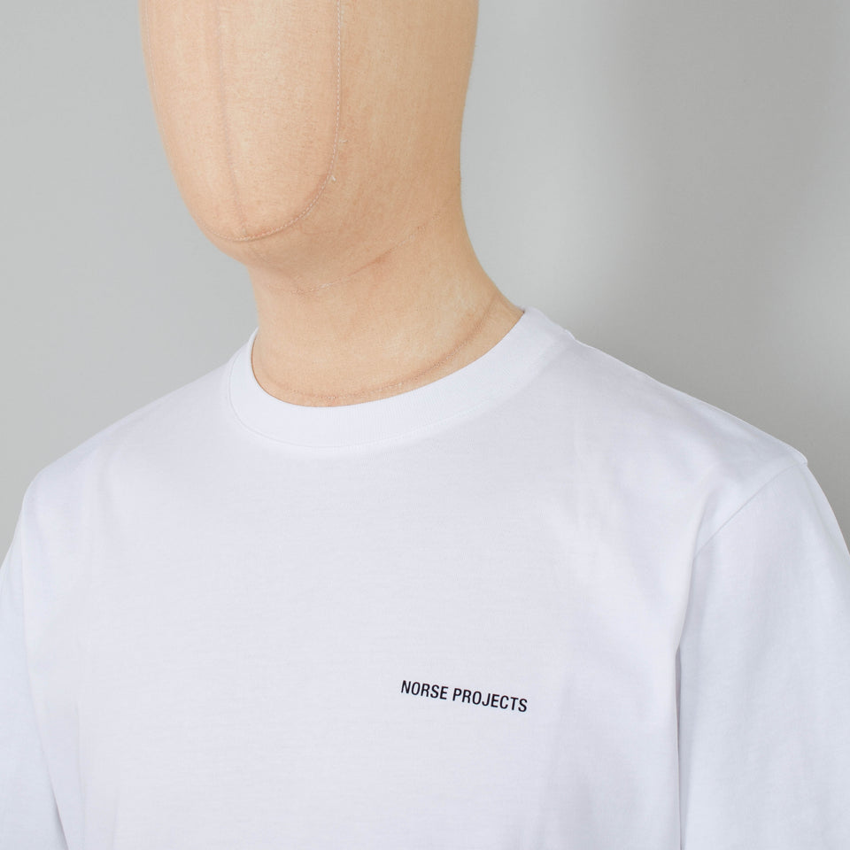 Norse Projects Johannes Standard Logo T-Shirt - White