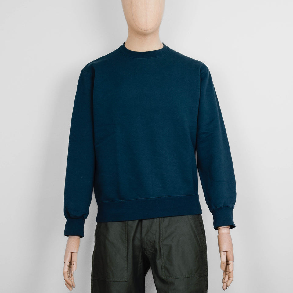 Beams Plus Sweat Crew - Dark Green