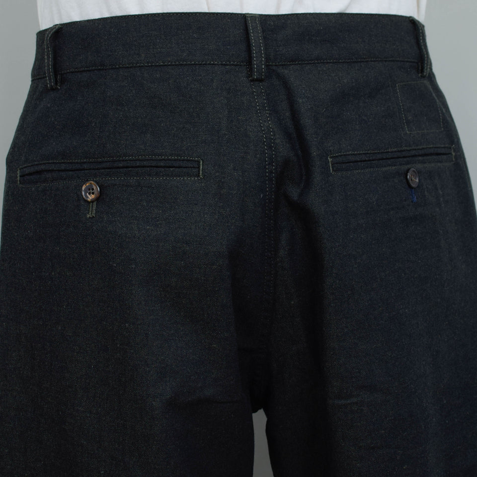 Universal Works Military Chino Recycled IT Tweed - Olive
