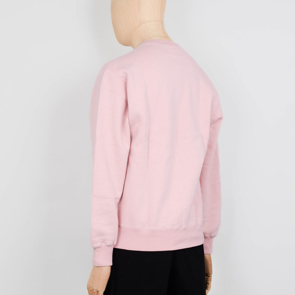 Beams Plus Sweat Crew Raised Back - Pink