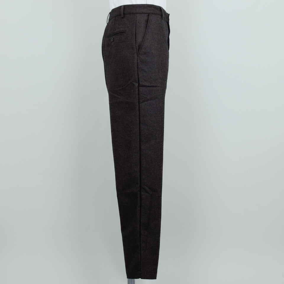 Universal Works Military Chino Recycled IT Tweed - Brown