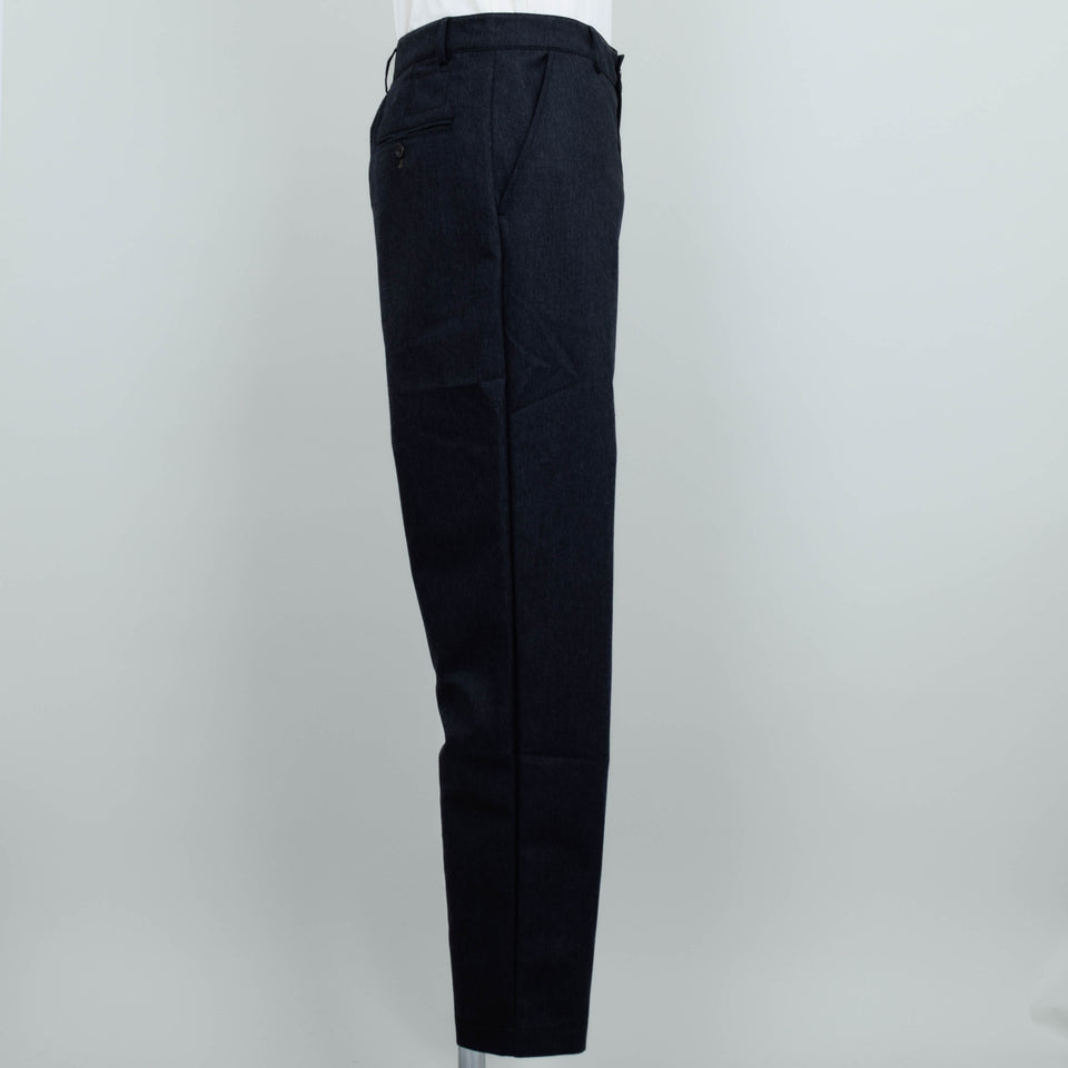 Universal Works Military Chino Recycled IT Tweed - Charcoal