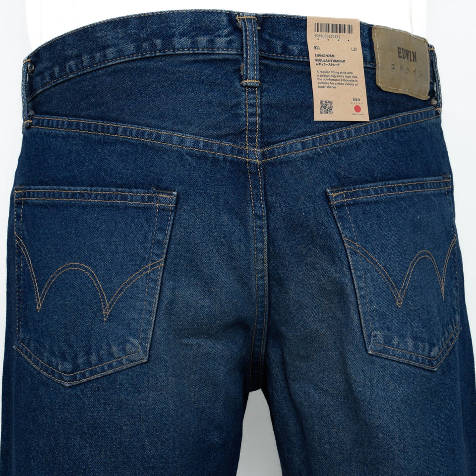Edwin Regular Straight - Blue Dark Used (019J)