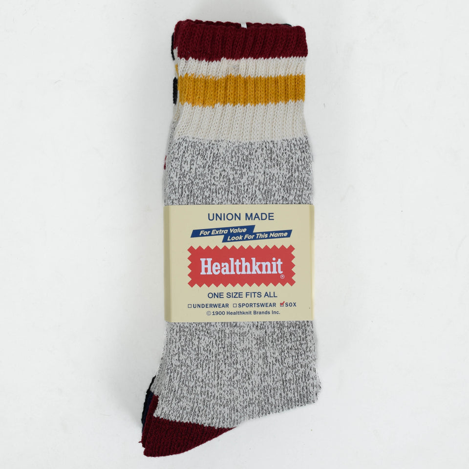 Healthknit 3 Pack Grey Mix - Navy / Wine / Black