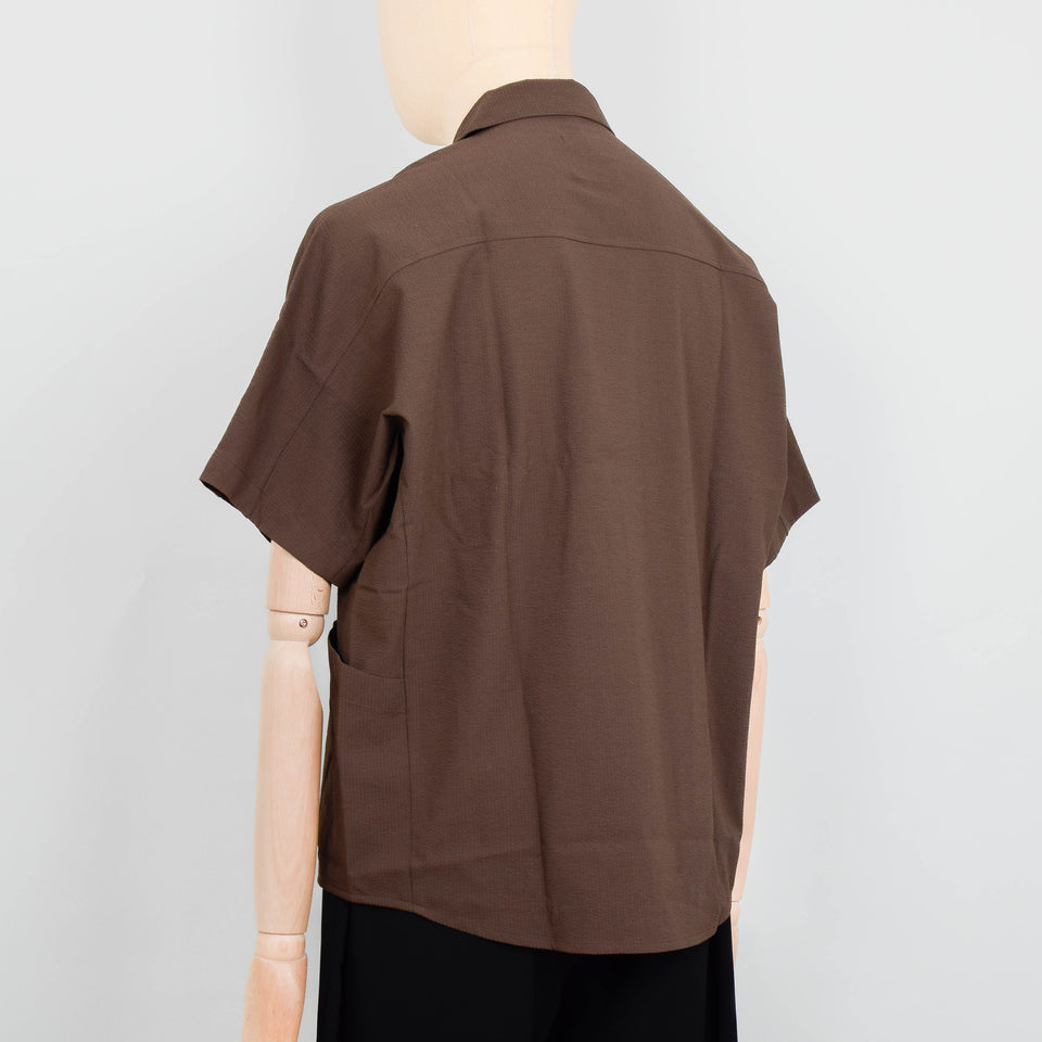 Snow Peak Airo Short Sleeve Shirt - Brown