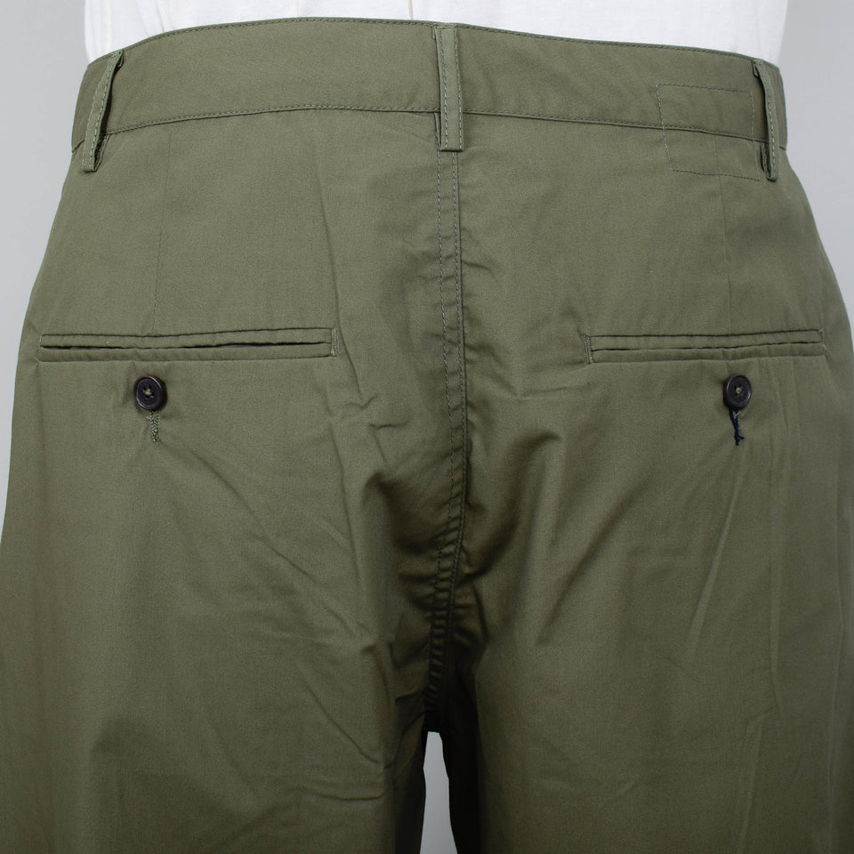 Universal Works Recycled Poly Tech Military Chino - Olive