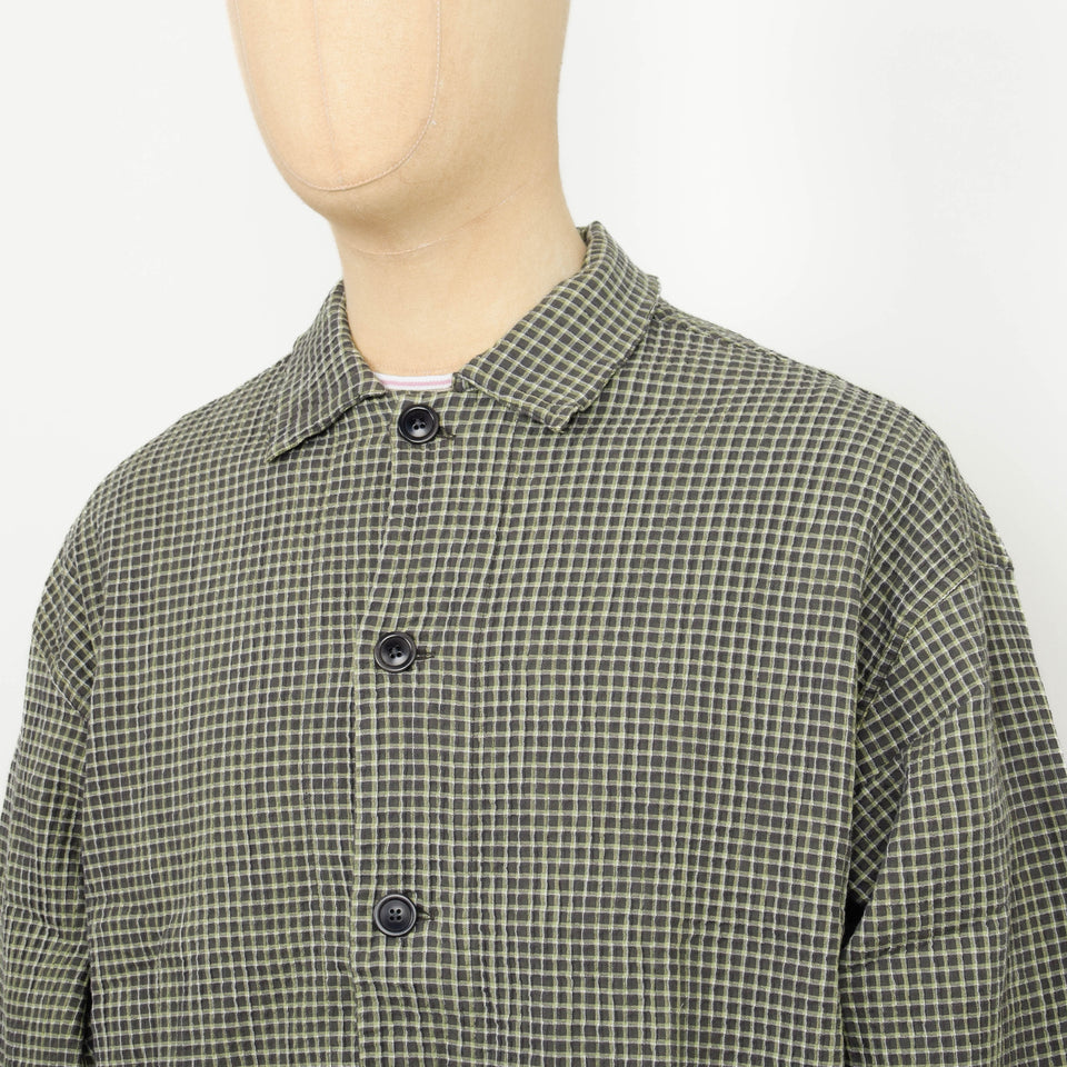 YMC PJ Overshirt - Green Multi