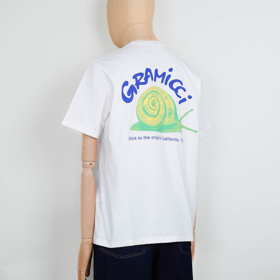 Gramicci Snail Tee - White