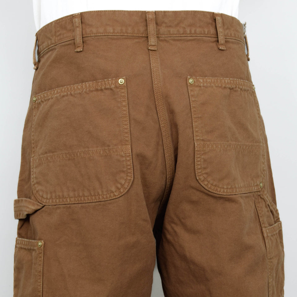 Orslow Dad's Fit Oxford Painter Pants - Brown