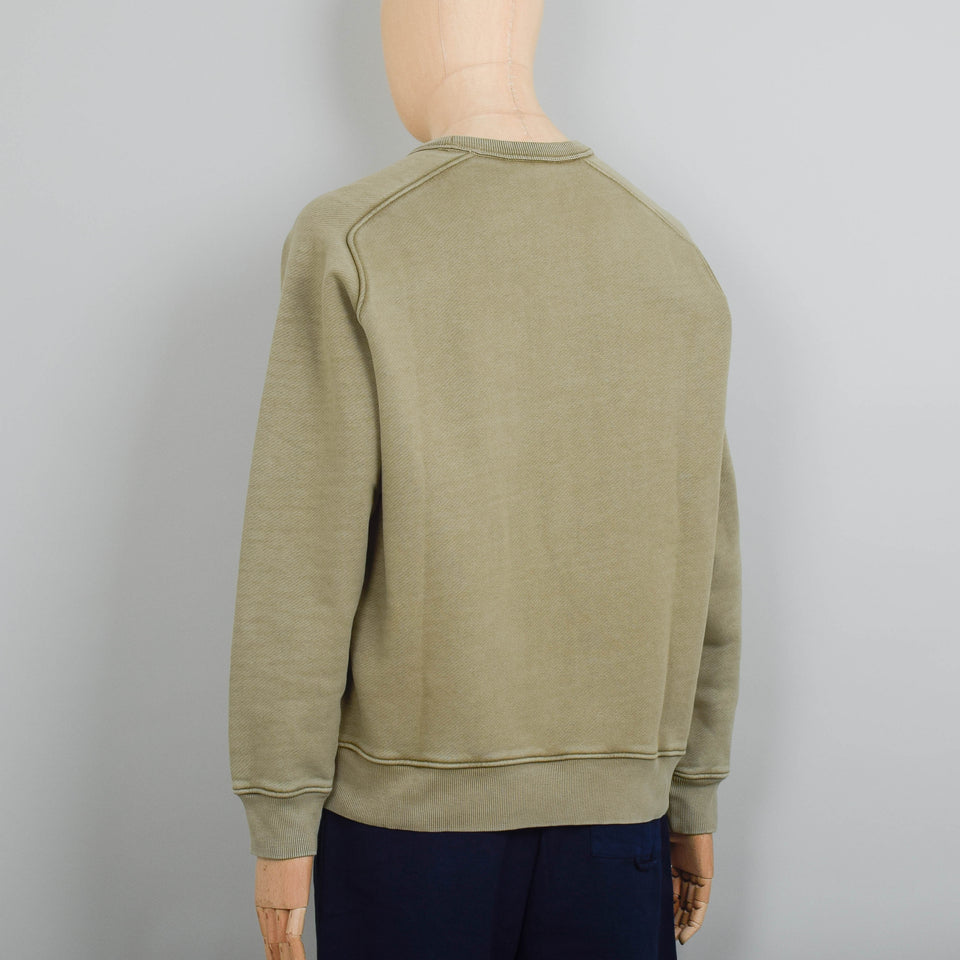 YMC Almost Grown Sweatshirt - Olive Green