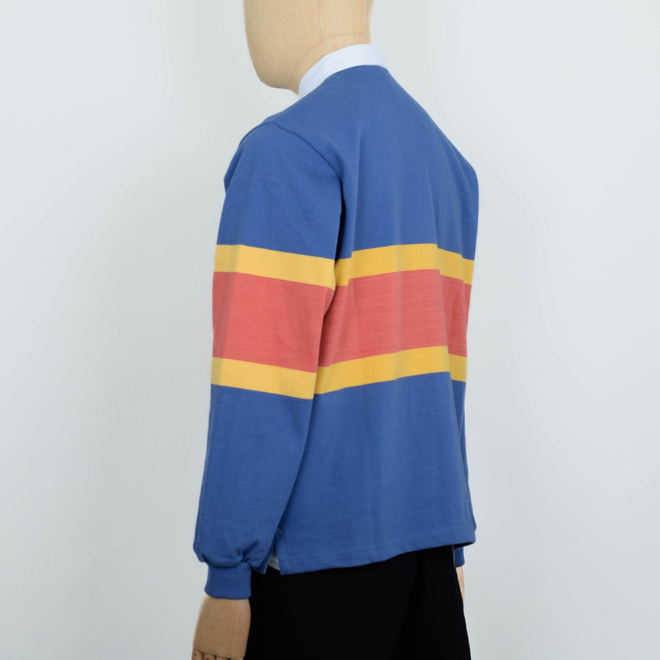 Opensider Classic Rugby Shirt - Blue Tri-Stripe