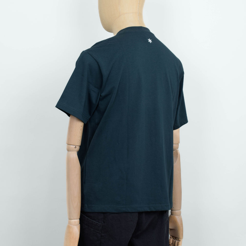 Snow Peak Standard Logo T-Shirt - Dark Green