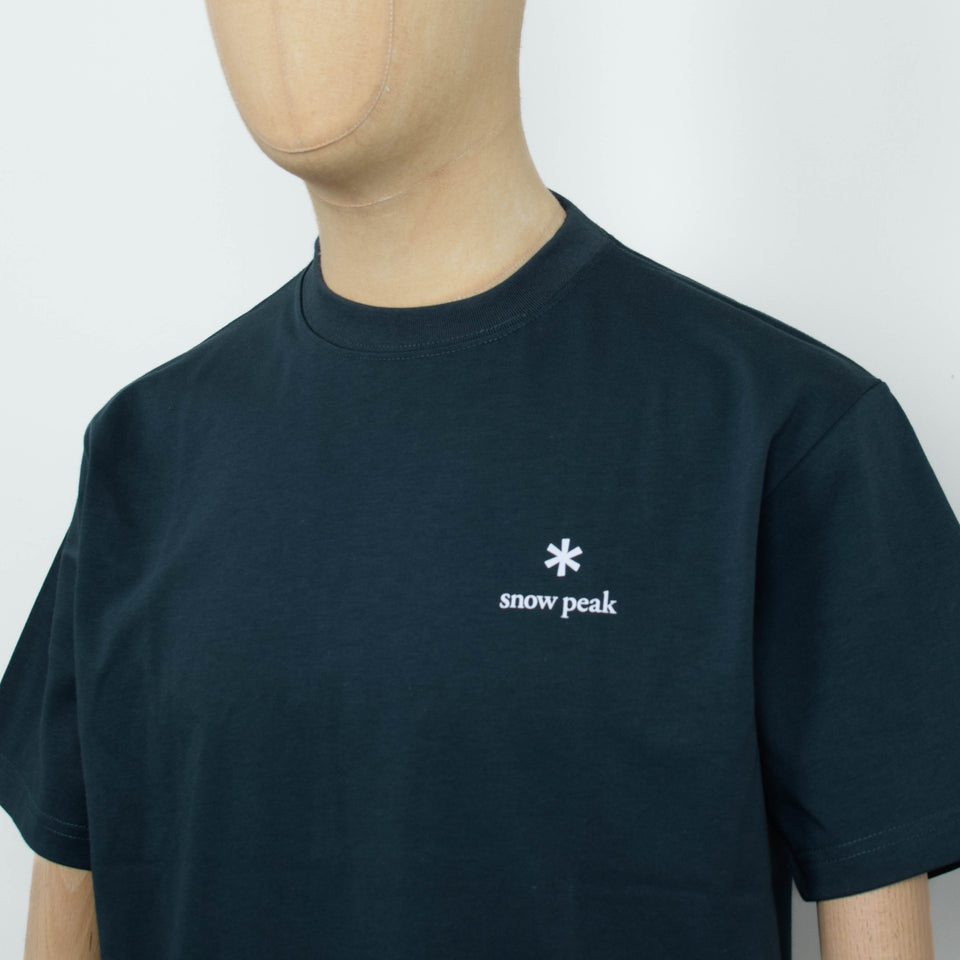 Snow Peak Standard Logo T-Shirt - Dark Green