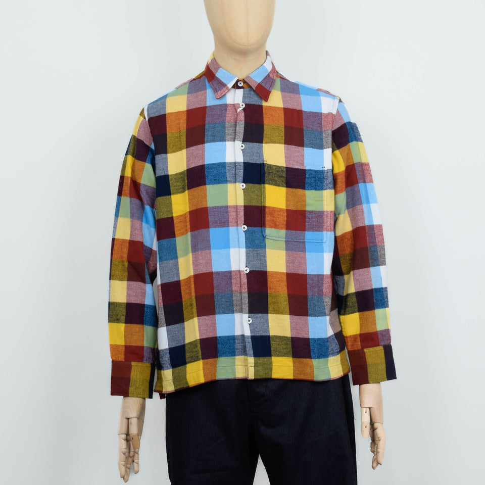 Universal Works Lucky Shirt - Multi Check