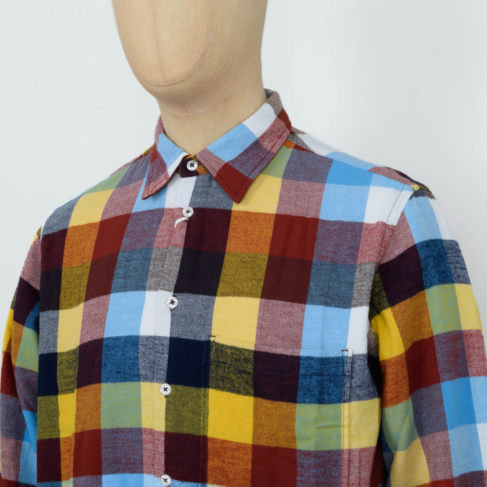 Universal Works Lucky Shirt - Multi Check