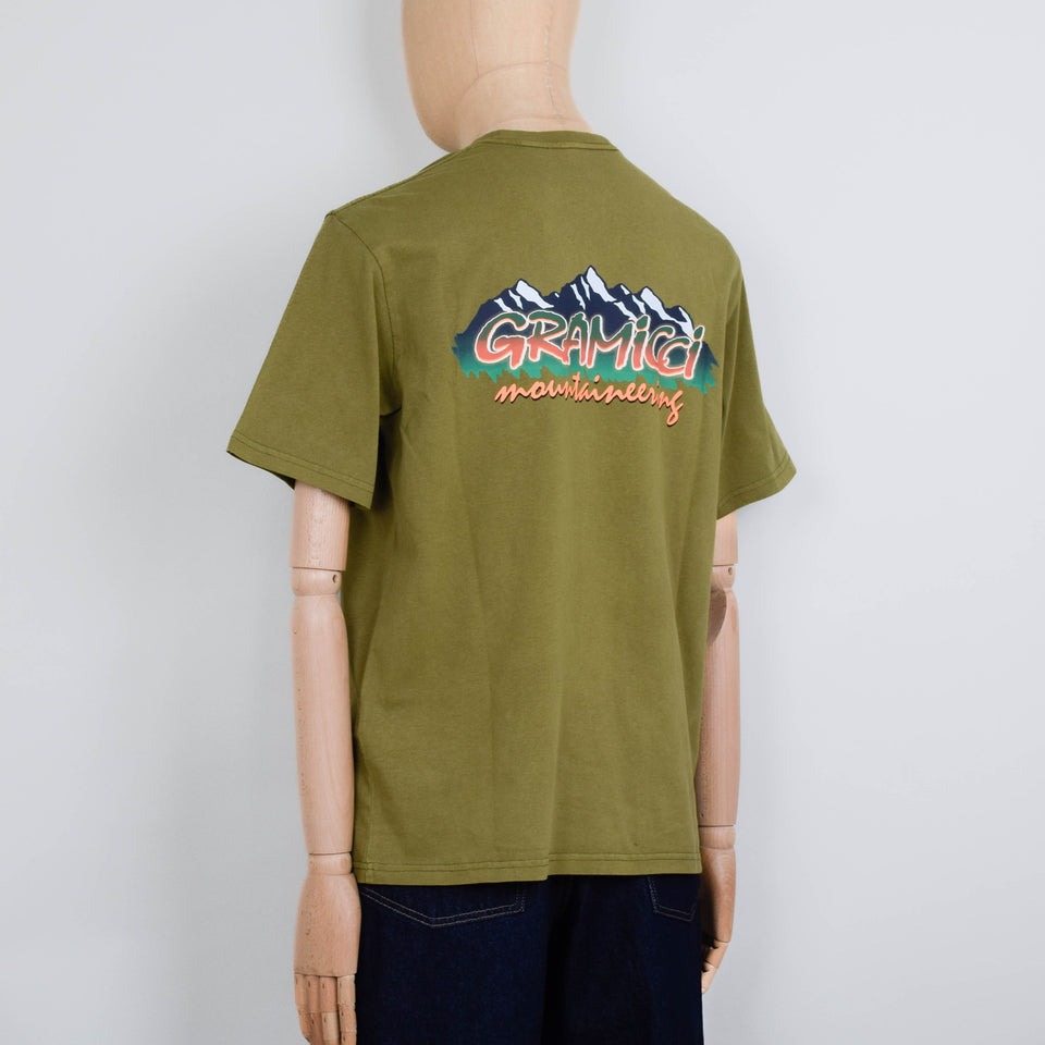 Gramicci Mountaineering Tee - Pistacio Pigment