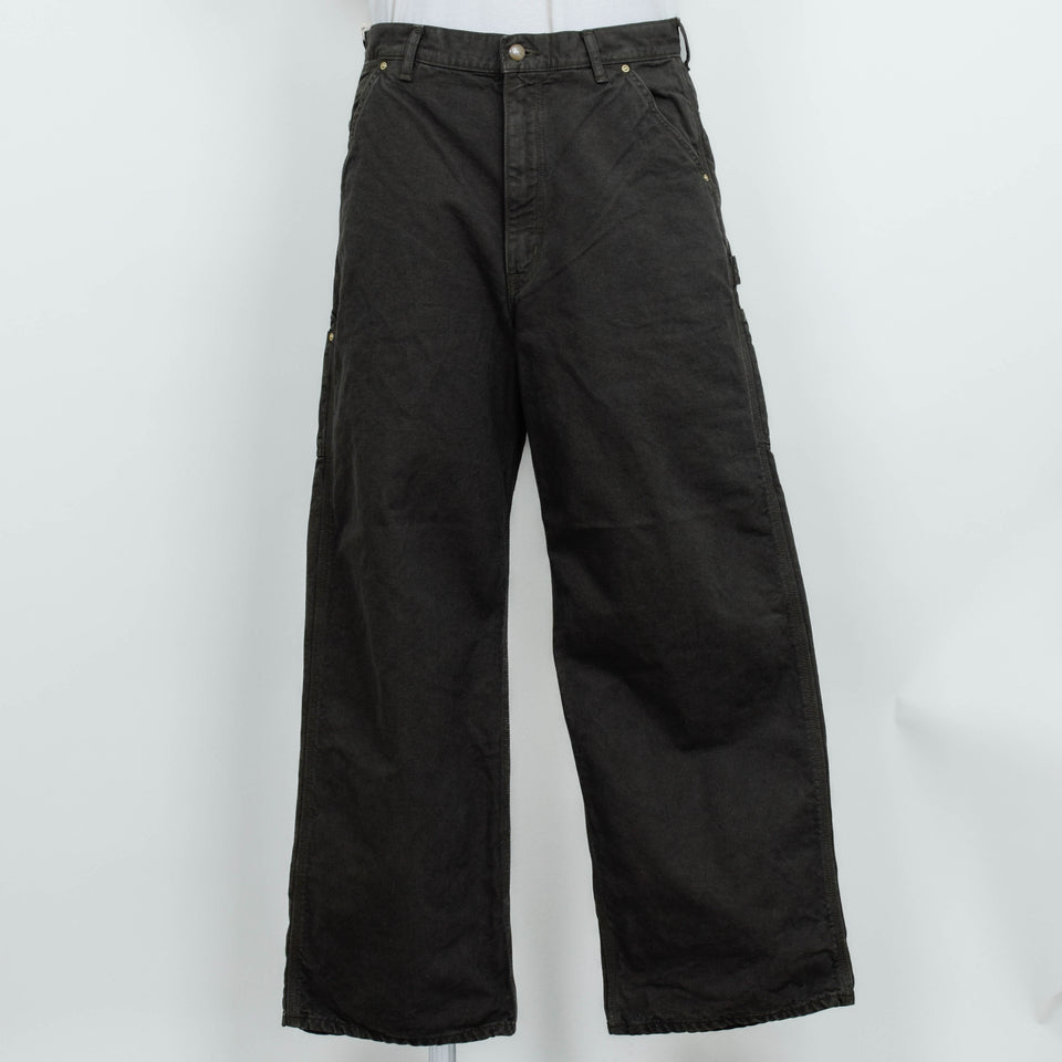 Orslow Dad's Fit Oxford Painter Pants - Coffee Brown