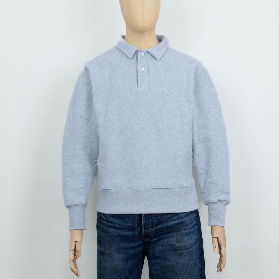 Power Goods Super Weight Rugby - Heather Grey