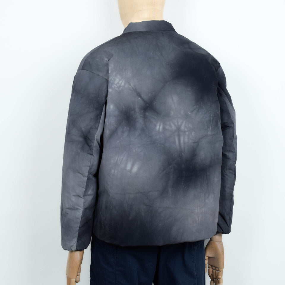 Snow Peak Shibori Dyeing Down Jacket - Charcoal