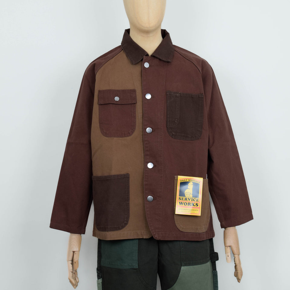 Service Works Patchwork Coverall 2.0 - Brown