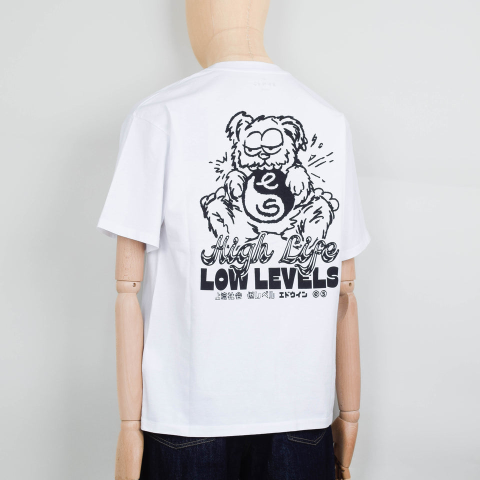 Edwin High Bear T-Shirt - White