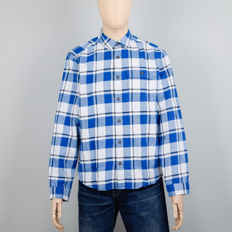 Patagonia Fjord Flannel Shirt Light Weight - Captain: Endless Blue