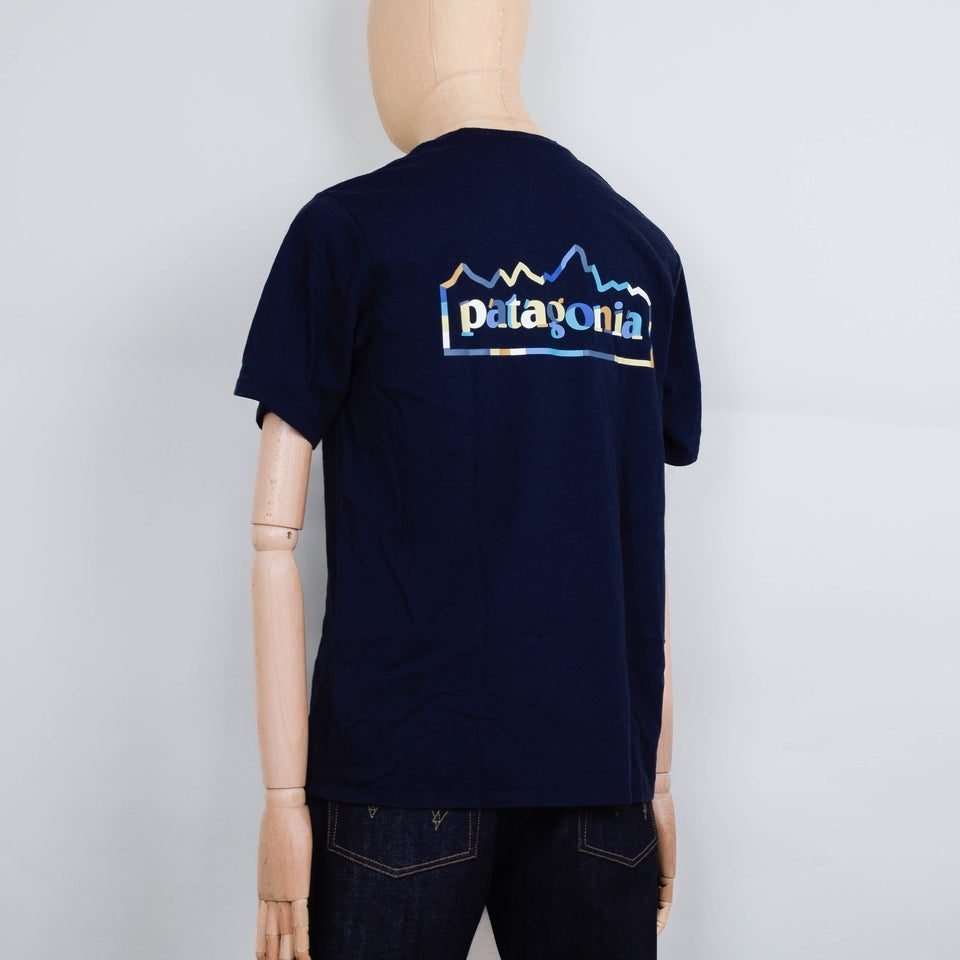 Patagonia Unity Fitz Responsibili-Tee - Navy