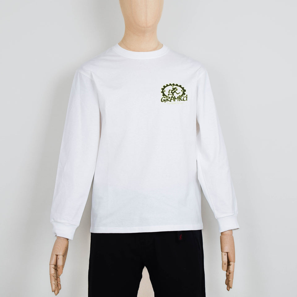 Gramicci Equipped For Dirt L/S Tee - White