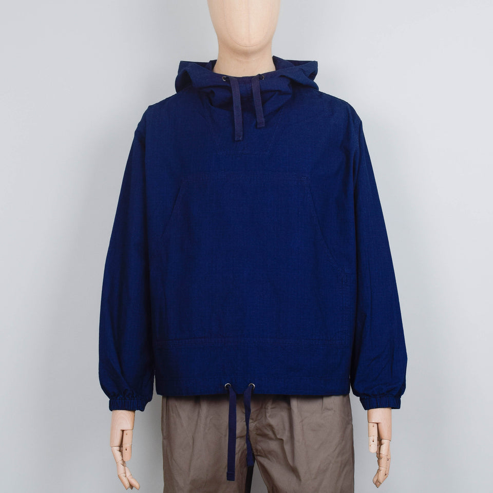 Beams Plus MIL Smock Indigo Rip Stop - Indigo