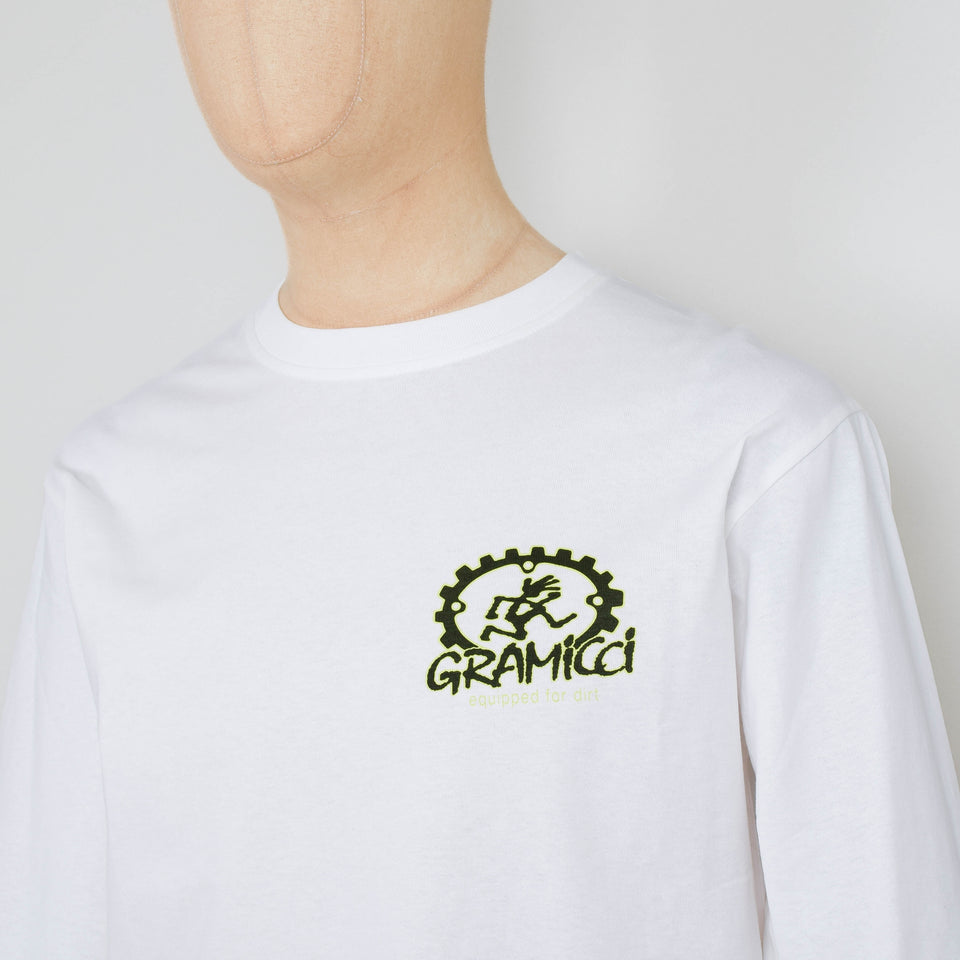 Gramicci Equipped For Dirt L/S Tee - White