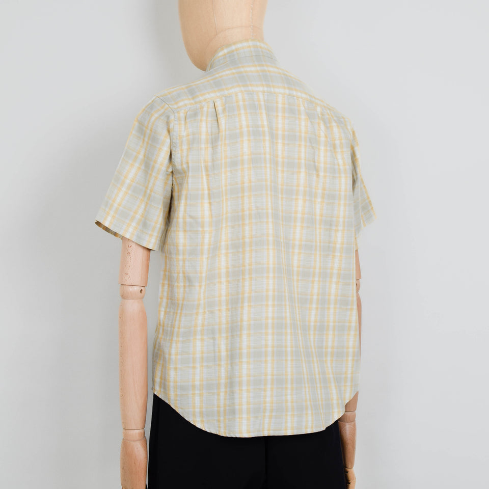 Gramicci S/S Checkered Ombre Shirt - Mustard
