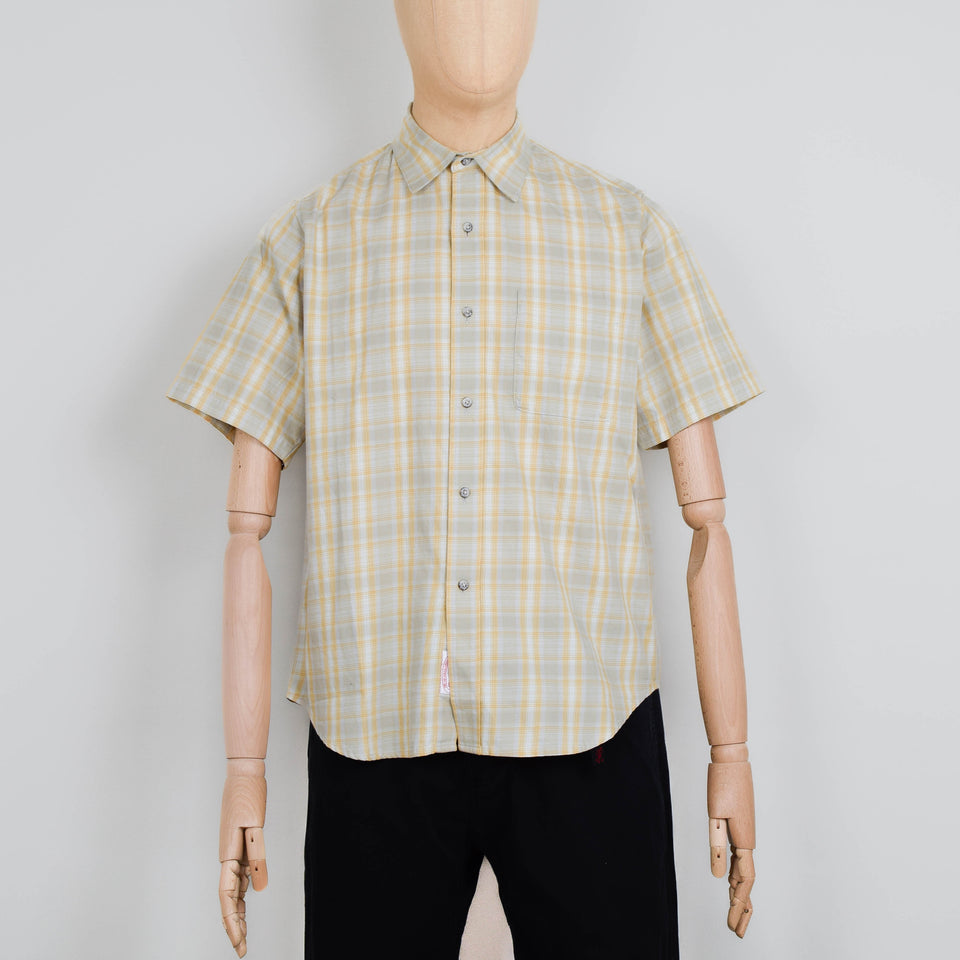 Gramicci S/S Checkered Ombre Shirt - Mustard